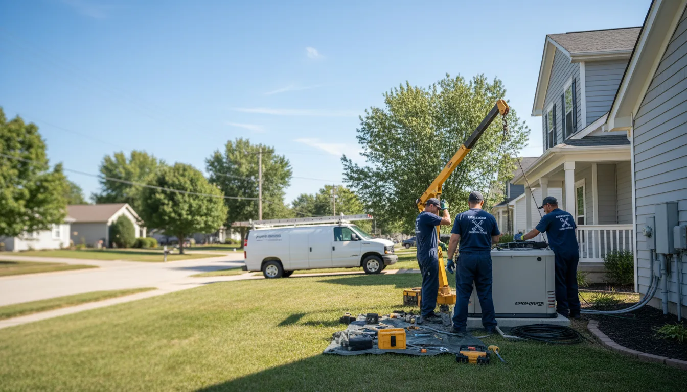 Generator Installation in Lorraine, KS near me